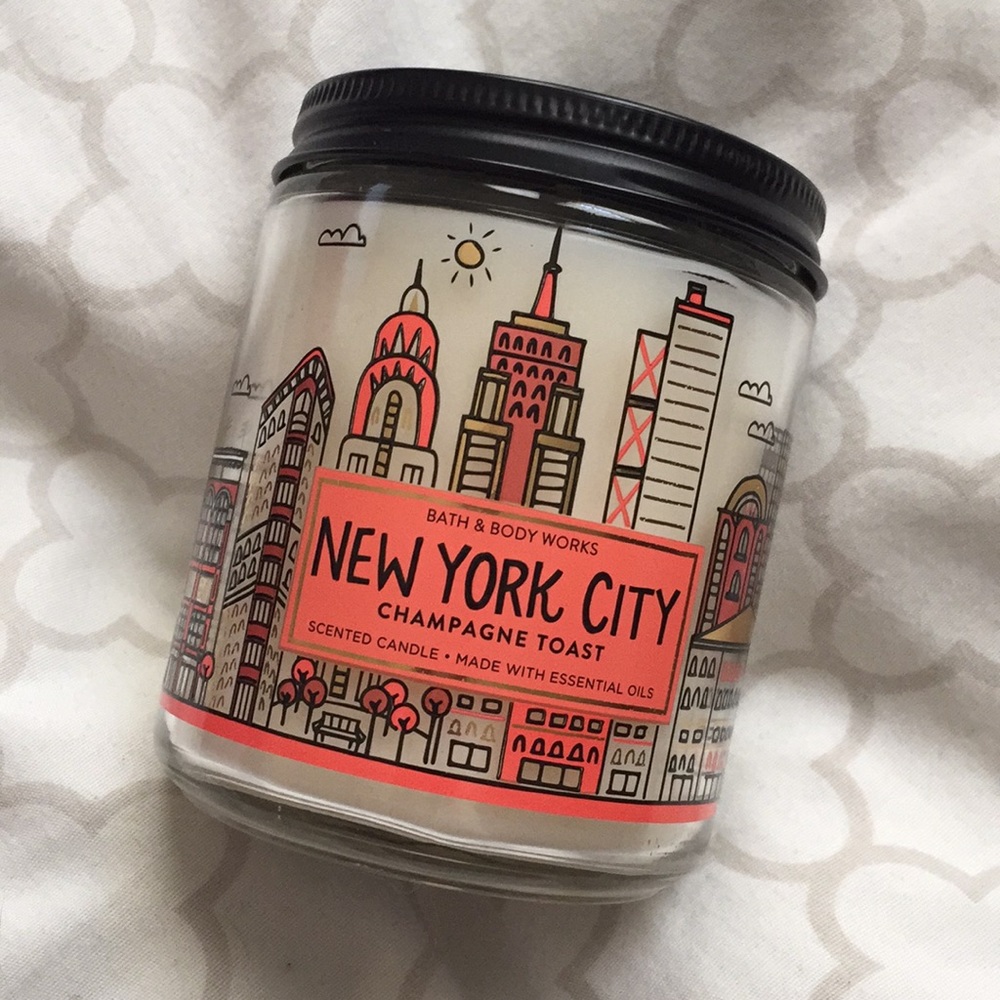 “Champagne Toast” Bath and Body Works candle